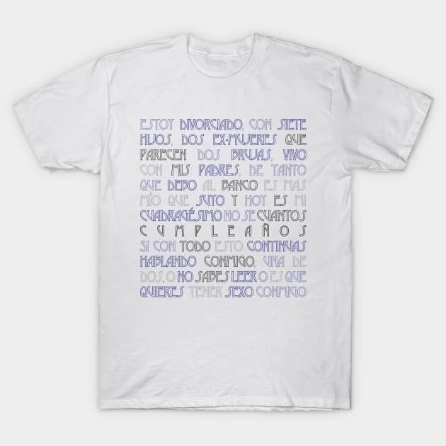 Sexo T-Shirt by danap72